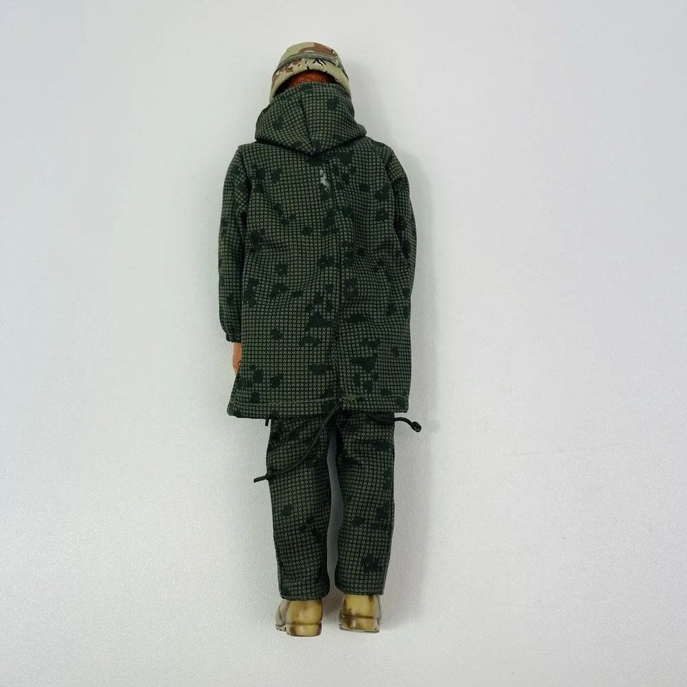 VTG 1996 Hasbro 12 in GI Joe Figure W Rain Coat Pants And Rubber Boots